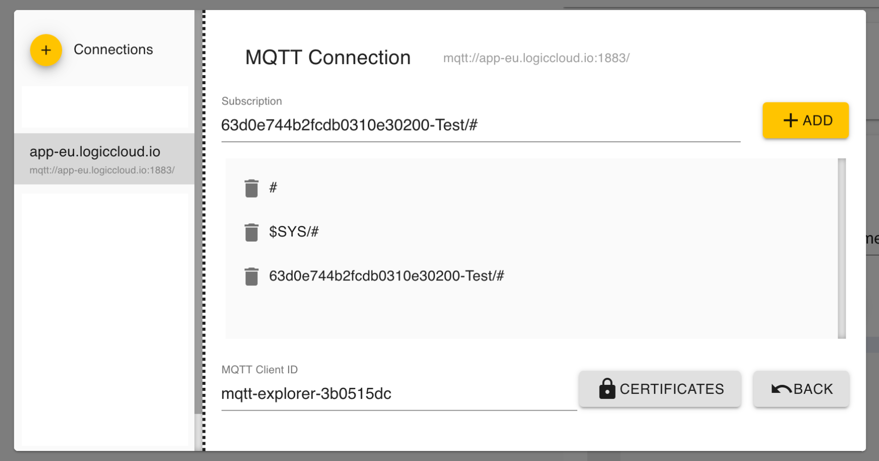 MQTT Topic